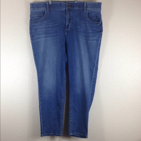 lane bryant blue jeans